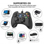 EasySMX Wired Gaming Controller,PC Game Controller Joystick with Dual-Vibration Turbo and Trigger Buttons for Windows PC/ PS3
