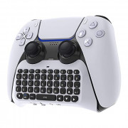Wireless Controller Keyboard for PS5, Bluetooth 3.0 Mini Portable Gamepad Chatpad with Built-in Speaker & 3.5MM Audio Jack fo