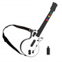 NBCP PC Guitar Hero Wireless Legends Rock Dongle Adapter Bundle for PS3 /Computer Windows /Mac -White  White 