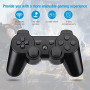 Powerextra Wireless Controller Compatible with PS-3, 2 Pack High Performance Gaming Controller with Upgraded Joystick for Pla