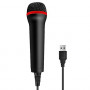 TPFOON 4M 13FT Wired USB Microphone for Rock Band, Guitar Hero, Lets Sing - Compatible with Sony PS2, PS3, PS4, PS5, Nintend