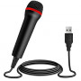 TPFOON 4M 13FT Wired USB Microphone for Rock Band, Guitar Hero, Lets Sing - Compatible with Sony PS2, PS3, PS4, PS5, Nintend