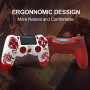 Wireless Remote Controller Compatible with PS4/Slim/Pro Console/PC with Dual Vibration/6-Axis Motion Control - Fire Dragon