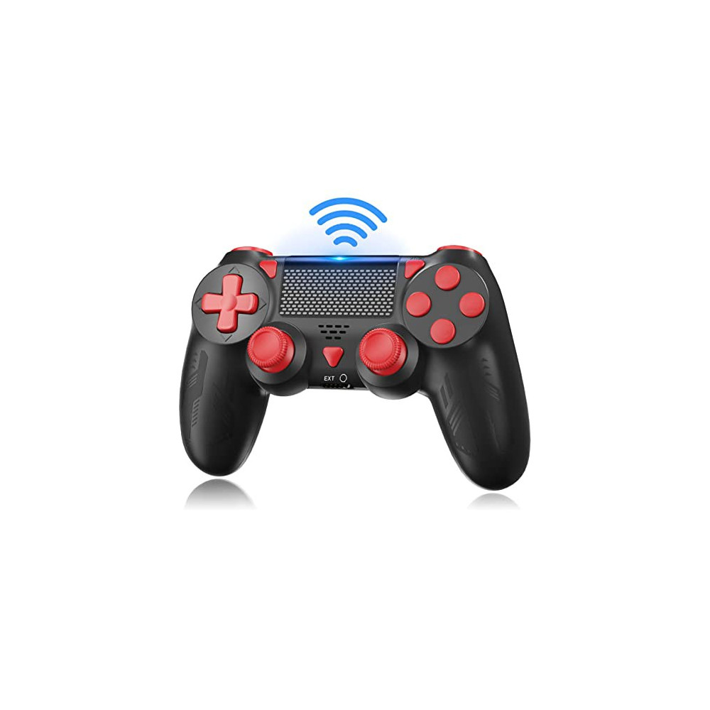 Replacement for PS4 Controller, Wireless Playstation 4 Controller Game Remote Compatible with PS4/Slim/Pro/PC Dualshock 4 PS4