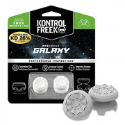KontrolFreek FPS Freek Galaxy White for Xbox One and Xbox Series X Controller | Performance Thumbsticks | 1 High-Rise, 1 Mid-