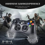 Wireless Controller for Xbox 360 Controller, Crifeir Wireless Controller Gamepad Joystick for Xbox 360&360Slim  Black 