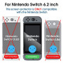 amFilm Tempered Glass Screen Protector for Nintendo Switch 2017  2-Pack 