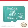 SanDisk 512GB microSDXC-Card, Licensed for Nintendo -Switch - SDSQXAO-512G-GNCZN