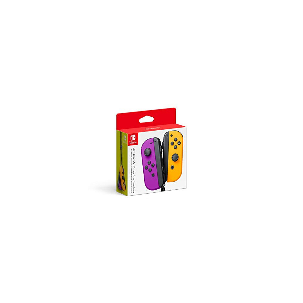 Nintendo Neon Purple/ Neon Orange Joy-Con  L-R  - Switch