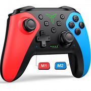 Wireless Switch Controller for Nintendo Switch/Lite/OLED Controller, Switch Controller with a Mouse Touch Feeling on Back But