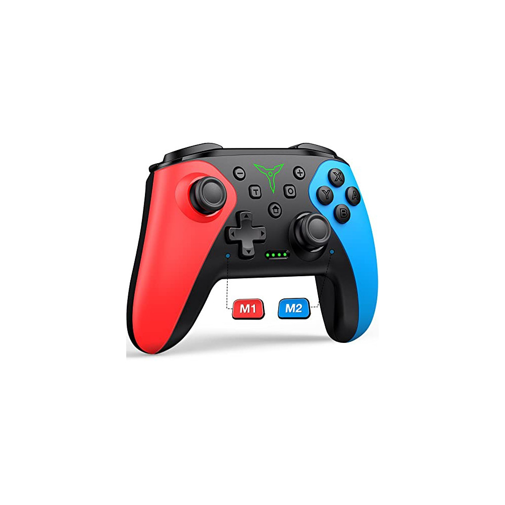 Wireless Switch Controller for Nintendo Switch/Lite/OLED Controller, Switch Controller with a Mouse Touch Feeling on Back But