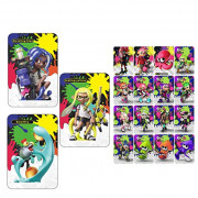 Latest Release 20-PCS NFC Cards Box for Splatoon Amiibo, fits Switch Games Splatoon 3, Inkling  Yellow / Octoling  Blue / Sma