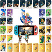 [Newest Version] 32 Pcs Zelda Amiibo Cards for The Legend of Zelda Breath of The Wild, BOTW Zelda Link NFC Cards Skyward Swor
