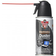 Falcon Dust, Off Compressed Gas  152a  Disposable Cleaning Duster, 1, Count, 3.5 oz Can  DPSJB ,Black