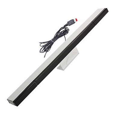 Sensor Bar for Wii and Wii U, Replacement Wired Infrared Ray Sensor Bar for Nintendo Wii and Wii U Console