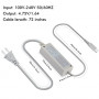 Charger for Wii U Gamepad, AC Adapter Power Cord Charging Cable Replacement for Nintendo Wii U Gamepad