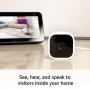 Blink Mini – Compact indoor plug-in smart security camera, 1080p HD video, night vision, motion detection, two-way audio, eas