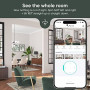 WYZE Cam Pan v3 Indoor/Outdoor IP65-Rated 1080p Pan/Tilt/Zoom Wi-Fi Smart Home Security Camera with Color Night Vision, 2-Way
