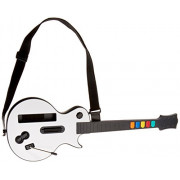 Wireless Guitar for Wii Guitar Hero and Rock Band Games  Excluding Rock Band 1 , Color White
