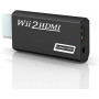 CHS Wii Hdmi Converter Adapter, Goodeliver Wii to Hdmi 1080p Connector Output Video 3.5mm Audio - Supports All Wii Display Mo