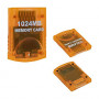 Mcbazel 1024MB 16344 Blocks  Memory Card for Gamecube and Wii Console