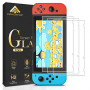 daydayup [3 Pack] Tempered Glass Screen Protector Compatible with Nintendo switch - Transparent HD Clear Anti-Scratch Screen 