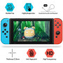 daydayup [3 Pack] Tempered Glass Screen Protector Compatible with Nintendo switch - Transparent HD Clear Anti-Scratch Screen 