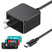 Ponkor Charger for Nintendo Switch and Steam Deck, 45W USB-C Power Adapter with 5.9ft Charging Cable Compatible Nintendo Swit