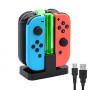 Charging Dock Replacement for Switch & Charger for Switch OLED Joy Con, Charging Station for Switch with a USB Type-C Chargin