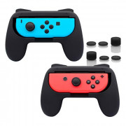 FASTSNAIL Grips Compatible with Nintendo Switch for Joy Con & OLED Model for Joycon, Wear-Resistant Handle Kit Compatible wit
