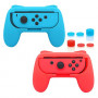 FASTSNAIL Grips Compatible with Nintendo Switch for Joy Con & OLED Model for Joycon, Wear-Resistant Handle Kit Compatible wit