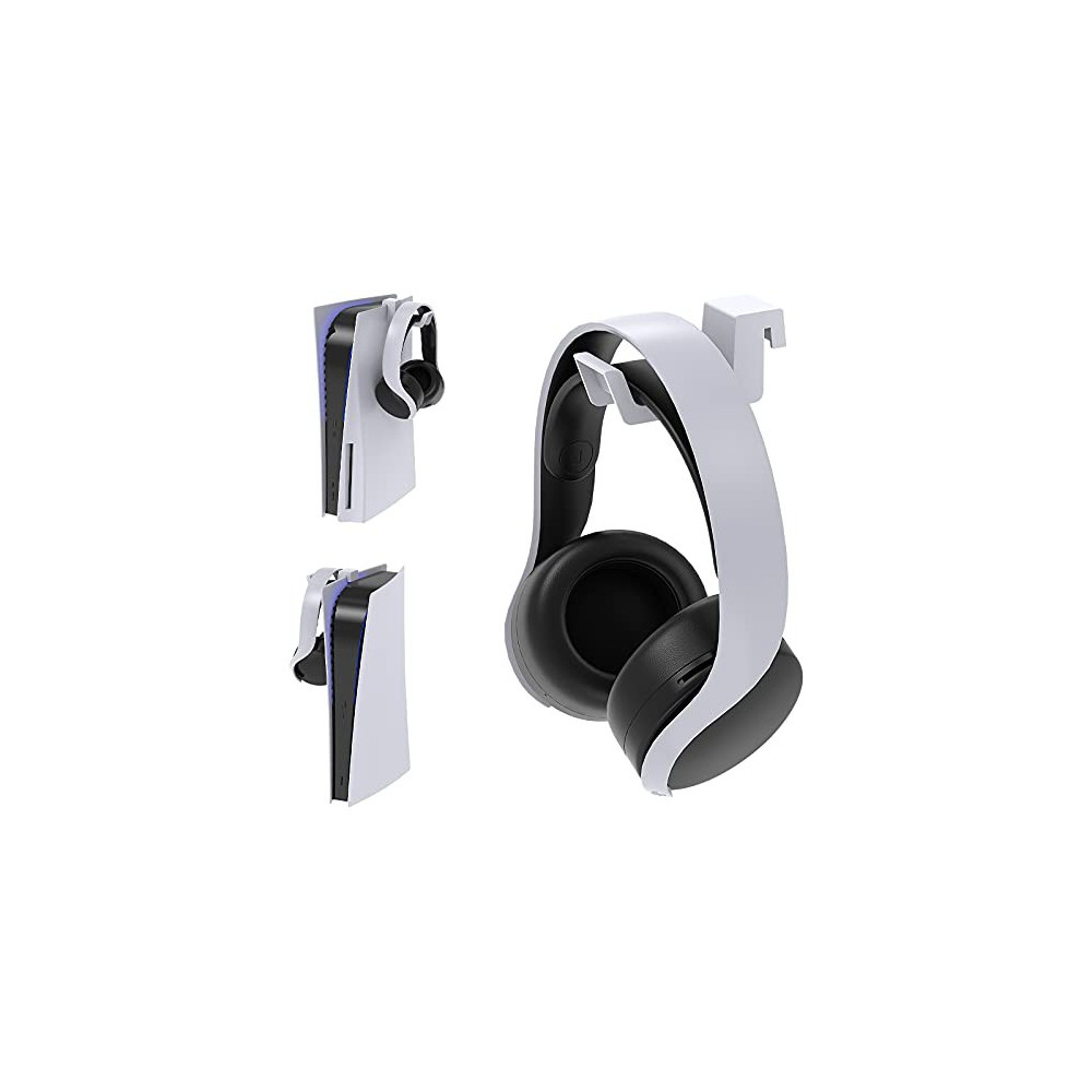 Headset Holder for PS5, Hook Hanger for PS5 Headphone Hanger Holder, Headphone Stand for PS5