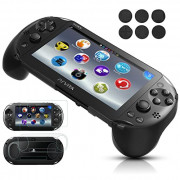 Gorliskl Hand Grip Handle Joypad Protective Case with L2 R2 Trigger Button Grip Shell Controller Protective Case for Sony Pla