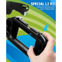 L2 R2 Trigger Hand Grip Shell Controller Protective Case for Sony PS Vita 1000  Black 