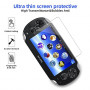 PS Vita 1000 Screen Protector, 9H Tempered Glass Front Screen Protector and HD Clear PET Back Screen Protective Film for Sony