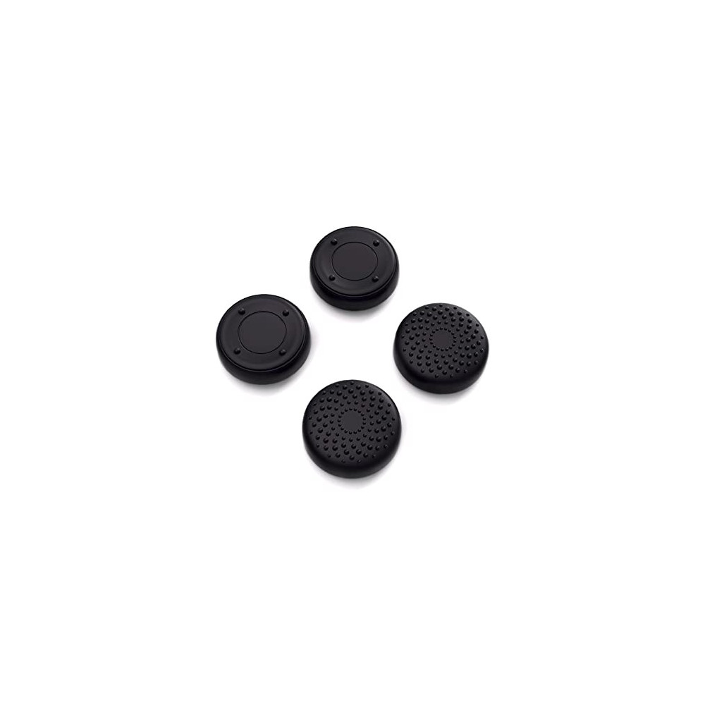 PlayVital Thumb Grip Caps for Steam Deck, Silicone Thumbsticks Grips Joystick Caps for Steam Deck - Raised Dots & Studded Des