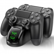 PS4 Controller Charger Dock Station, PS4 Controller Charger Station for Playstation 4 Controller, PS4 Remote Charging Station