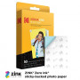 Kodak 2"x3" Premium Zink Photo Paper  50 Sheets  Compatible with Kodak Smile, Kodak Step, PRINTOMATIC, 50 count  Pack of 1 