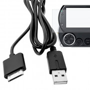 Compatible for PSP Go Charger Cable, Data and Charging Cable Fit for Sony PSP Go 2 in 1 USB 2.0 Data Sync Transfer and Power 