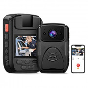 4K 40MP BOD-y Camera, NO SD Card Police BOD-y Camera with GPS 3200 * 1800P Waterproof BOD-y Cameras with Audio and Video Reco