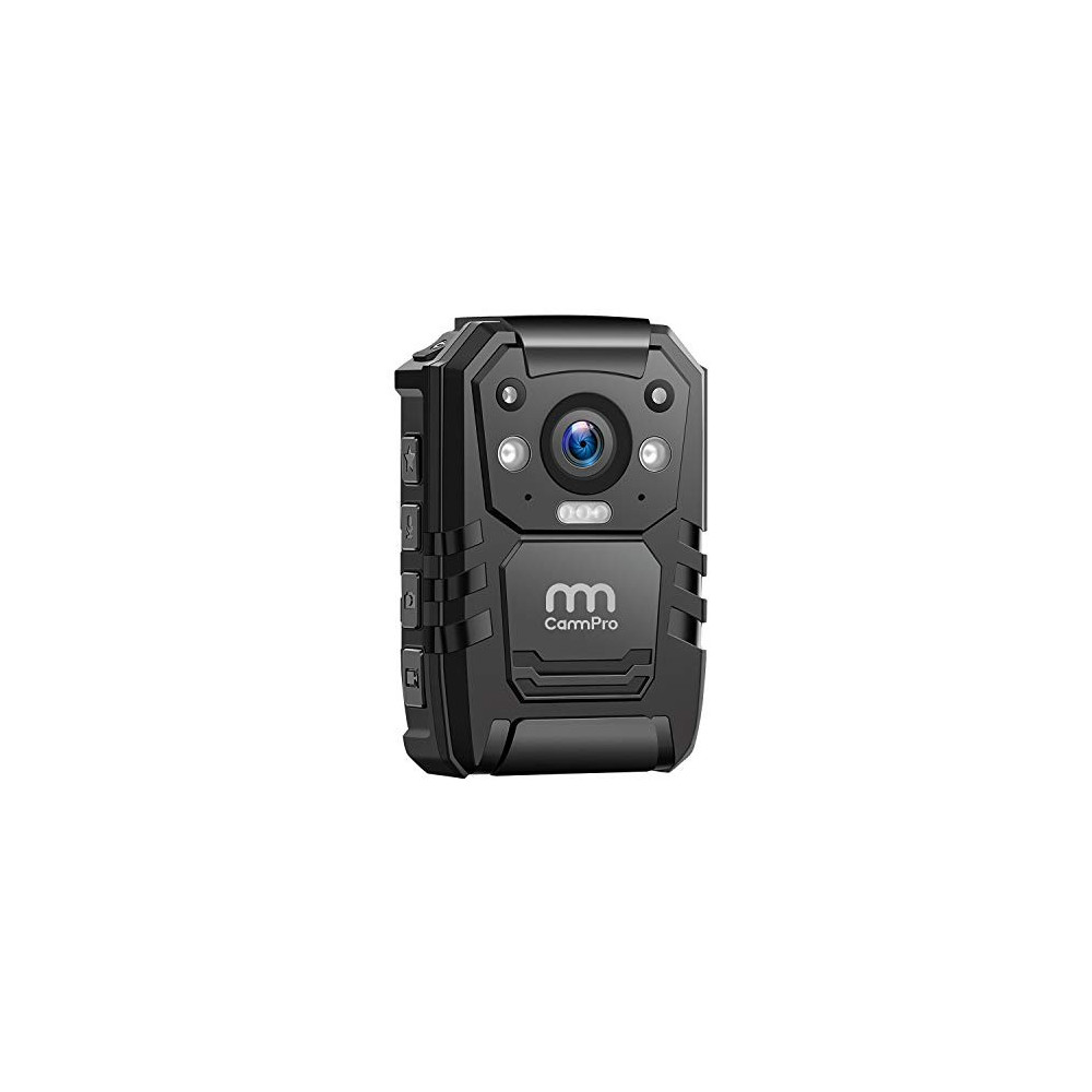 1296P HD Police Body Camera,32G Memory,CammPro Premium Portable Body Camera,Waterproof Body-Worn Camera with 2 Inch Display,N