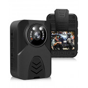 JieSuDa V9【2K Body Camera 】 Police Body Camera, 64GB Memory, 1440P HD Video Resolution,2 Inch Display, Police Body Camera Lig