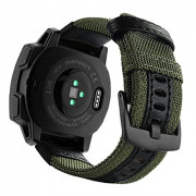 Abanen 22mm Nylon Military Style Watch Bands for Garmin Instinct / Instinct 2 Solar, Woven Fabric Durable Wristband Strap for
