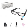 Fueiyita Camera Glasses spy Camera Glasses Video Glasses Hd 1080p Eyewear Video Recording Camera for Meeting, Travel, Sports,