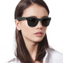 Ray-Ban Stories | Wayfarer Square Smart Glasses, Matte Black/Transitions Clear to Grey Quartz, 50 mm