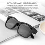 GELETE Smart Glasses Wireless Bluetooth Sunglasses Open Ear Music&Hands-Free Calling,for Men&Women,Polarized Lenses,IP4 Water