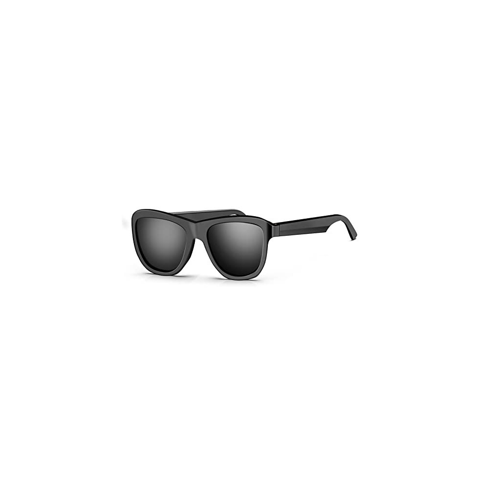 FLYSH Bluetooth Sunglasses for Men Women Smart Glasses Audio Sunglasses Music Frame Glasses, Polarized Lens, Stereo Speaker, 