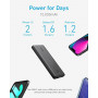 Anker Portable Charger, 313 Power Bank  PowerCore Slim 10K  10000mAh Battery Pack with PowerIQ Charging Technology and USB-C 