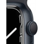 Apple Watch Series 7  GPS, 45mm  Midnight Aluminum Case with Midnight Sport Band, Regular  Renewed 