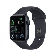 Apple Watch SE  2nd Gen  [GPS 44mm] Smart Watch w/Midnight Aluminum Case & Midnight Sport Band - S/M. Fitness & Sleep Tracker